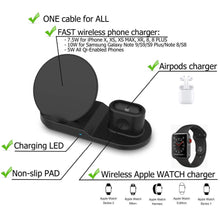 Load image into Gallery viewer, 3 in 1 Wireless Charging Stand - BitGadget Nexus