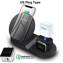 Load image into Gallery viewer, 3 in 1 Wireless Charging Stand - BitGadget Nexus