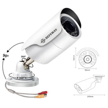 Charger l'image dans la galerie, 4 Channel Outdoor HD DVR Home CCTV System - BitGadget Nexus