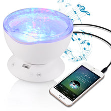 Load image into Gallery viewer, Starry Night™ LED Night Light Projector with Speaker - BitGadget Nexus

