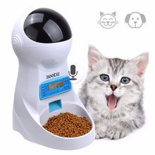 Load image into Gallery viewer, Automatic 3L Pet Food Dispenser with LCD - BitGadget Nexus
